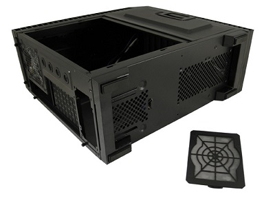 lc power 980b skytower gaming ohišje filter