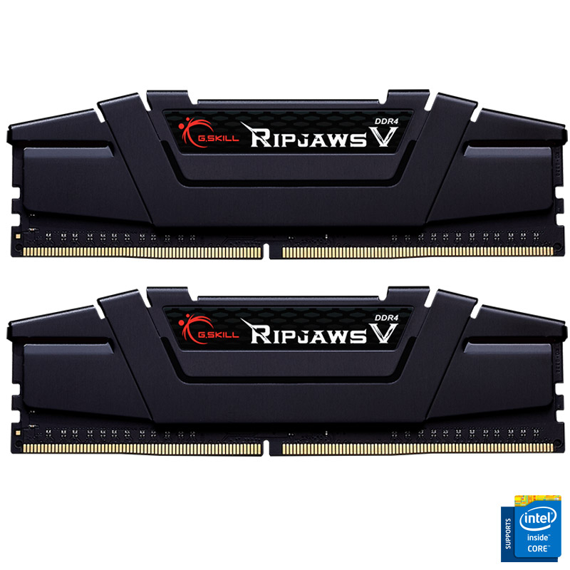 G.SKILL Ripjaws V 32GB (2x16GB) 3600MHz DDR4 CL18-22-22-42 F4-3600C18D-32GVK ram pomnilnik