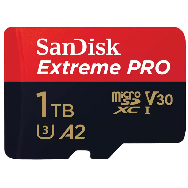 SANDISK Extreme PRO microSDXC 1TB UHS-I 4K UHD (SDSQXCD-1T00-GN6MA) spominska kartica
