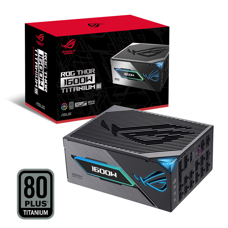 ASUS ROG Thor 1600W Titanium III gaming modularni ATX napajalnik