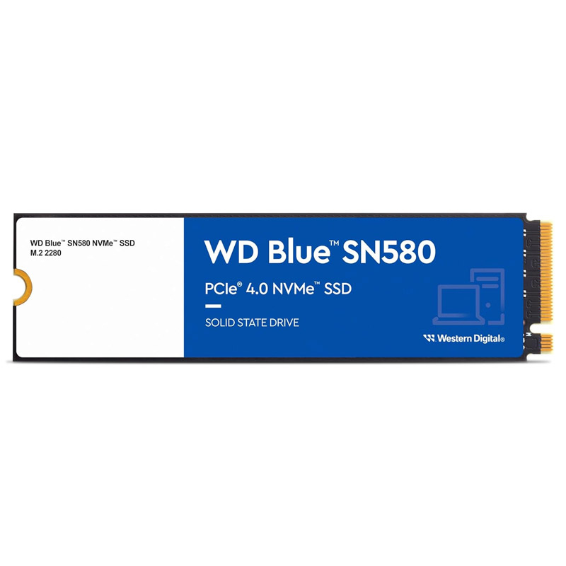 WD Blue SN580 1TB M.2 PCIe NVMe (WDS100T3B0E) SSD