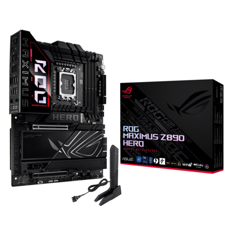 ASUS ROG MAXIMUS Z890 HERO GAMING WIFI LGA1851 DDR5 RGB gaming ATX osnovna plošča