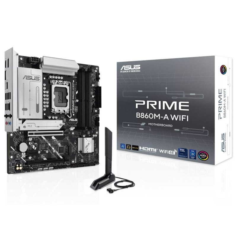 ASUS Prime B860M-A WiFi LGA1851 mATX osnovna plošča