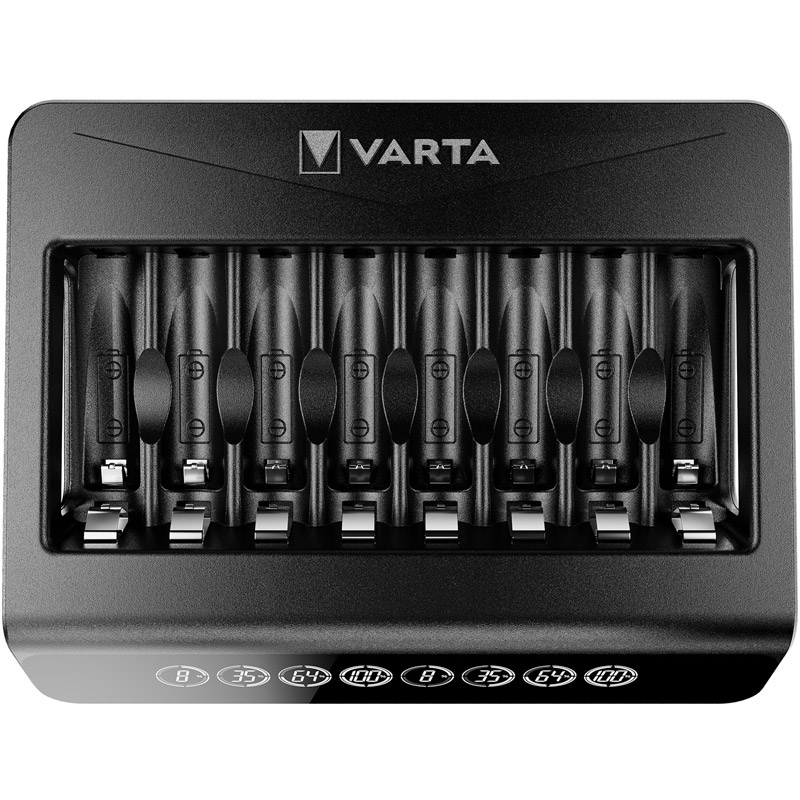 VARTA LCD Multi Charger+ (Type 57681) 8x AA/AAA polnilec za baterije