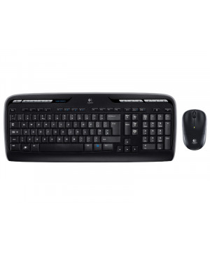 LOGITECH MK330 brezžična črna slovenska tipkovnica + miška