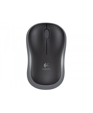 LOGITECH M185 brezžična optična siva miška