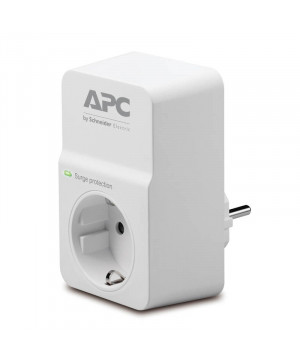 APC SurgeArrest Essential PM1W-GR 1xSchuko prenapetostna zaščita vtičnica