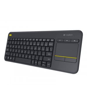 LOGITECH K400 PLUS brezžična touch črna slovenska tipkovnica