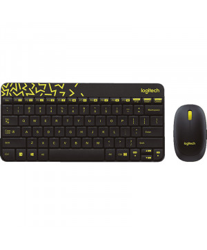 LOGITECH MK240 brezžična črna slovenska tipkovnica + miška