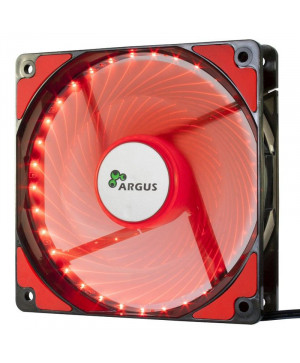 INTER-TECH Argus L-12025 RD rdeč LED 120mm ventilator