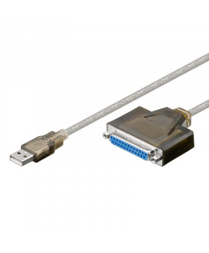 GOOBAY 1,5m USB / D-SUB 25-pin paralelni kabel za tiskalnik