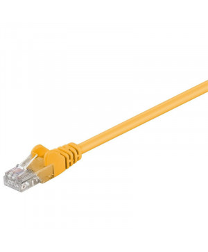 GOOBAY U/UTP CAT 5e patch 10 m rumeni mrežni povezovalni kabel