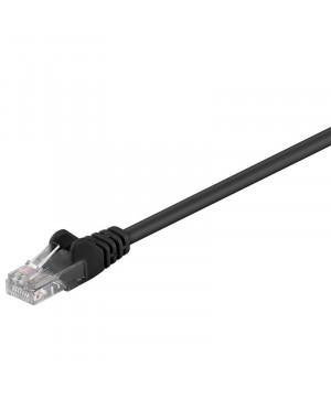 GOOBAY U/UTP CAT 5e patch 1,5 m črni mrežni povezovalni kabel