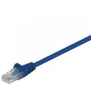 GOOBAY U/UTP CAT 5e patch 3 m modri mrežni povezovalni kabel