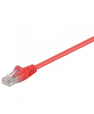 GOOBAY U/UTP CAT 5e patch 1,5m rdeč mrežni povezovalni kabel