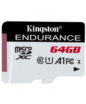 KINGSTON High Endurance microSD 64GB Class 10 UHS-I U3 (SDCE/64GB) spominska kartica
