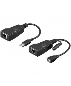 GOOBAY CAT 5/5a/6 / USB 2.0 do 100 m konverter