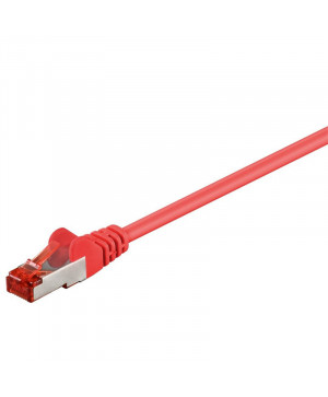 GOOBAY S/FTP (PiMF) CAT 6 patch 2m rdeči mrežni povezovalni kabel