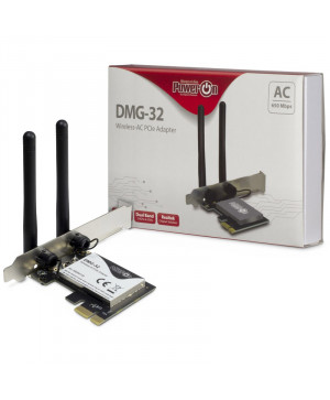 INTER-TECH DMG-32 AC650 WLAN PCI express Dual Band mrežna kartica