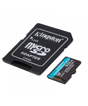 KINGSTON Canvas Go! Plus microSD 512GB Class10 UHS-I 3 adapter (SDCG3/512GB) spominska kartica