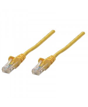 INTELLINET CAT5e UTP 0,5m rumen mrežni priključni patch kabel