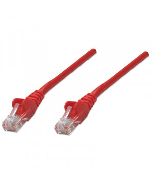 INTELLINET CAT5e UTP 1m rdeč mrežni priključni patch kabel