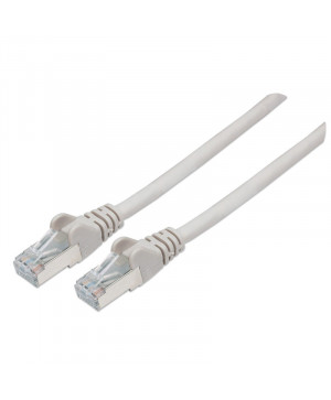 INTELLINET CAT6a SFTP 0,25m siv mrežni priključni patch kabel