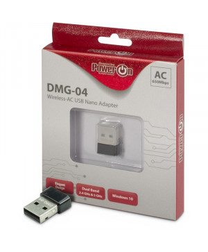 INTER-TECH DMG-04 WiFi 5 nano USB brezžični mrežni adapter
