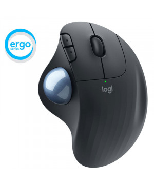 LOGITECH ERGO M575 wireless trackball brezžična optična črna miška