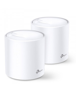 TP-LINK Deco X20 (2-pack) AX1800 Whole Home Mesh Wifi6 brezžični usmerjevalnik - router / dostopna točka-AP