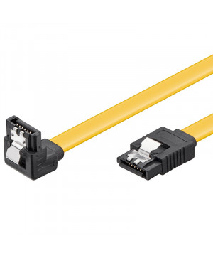 GOOBAY SATA kabel 6 Gbps 0,7m rumen kotni kabel