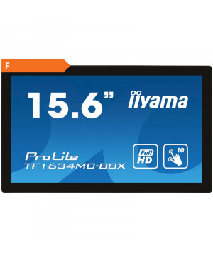 IIYAMA ProLite TF1634MC-B8X 39,5cm (15,6") IPS LED LCD HDMI/DP/VGA na dotik informacijski / interaktivni monitor