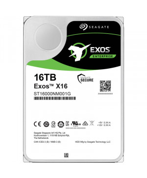 SEAGATE Exos X16 16TB 3,5 '' SATA 3 256MB 7200rpm (ST16000NM001G) trdi disk
