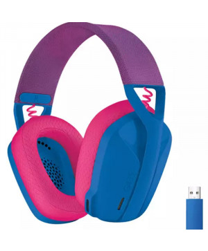 LOGITECH G435 Wireless LightSpeed Gaming z mikrofonom modre slušalke
