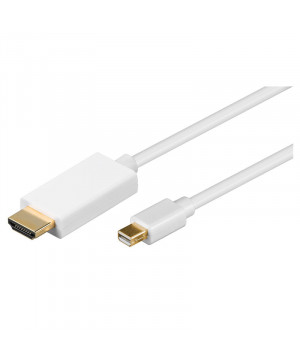 GOOBAY  Mini DisplayPort/HDMI (2M) 1.2 2m pozlačen kabel