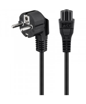 GOOBAY 230V/ 250V(AC) 1,8m črn napajalni kabel