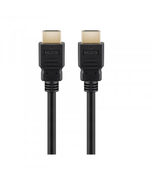 GOOBAY HDMI na HDMI za 8K pri 60Hz 1,5M z Ethernet pozlačen kabel črn