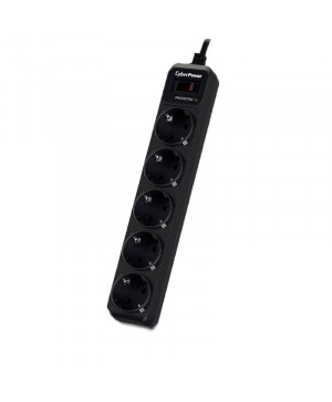 CYBERPOWER SurgeProtector B0520SC0-DE 5x vtičnica 1,8m prenapetostna zaščita razdelilec