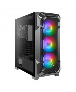 ANTEC DF600 Flux mid-Tower RGB (0-761345-80060-0) gaming okno črno ohišje