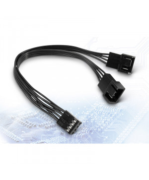 INTER-TECH 15cm 4-pin PWM Y-kabel