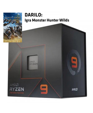 AMD Ryzen 9 7900X 4,7/5,6GHz 64MB AM5 170W BOX brez hladilnika procesor + Darilo: Monster Hunter Wilds