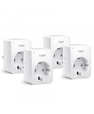 TP-LINK Tapo P110 Mini Smart Wi-Fi (4-pack) bela vtičnica