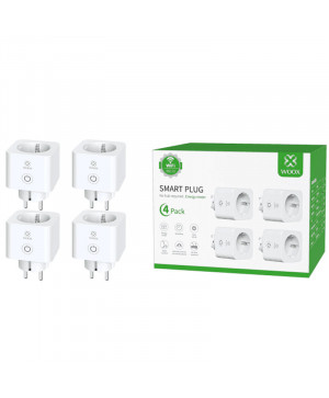 WOOX R6113 Smart WiFi CB2S Energy monitoring 4pk pametna vtičnica