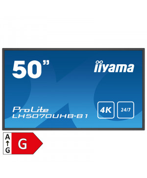 IIYAMA ProLite LH5070UHB-B1 49,5" (125,7cm) UHD VA LED LCD HDMI informacijski zaslon