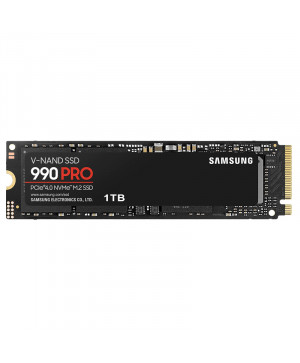 SAMSUNG 990 PRO 1TB M.2 PCIe 4.0 NVMe 2.0 (MZ-V9P1T0BW) SSD