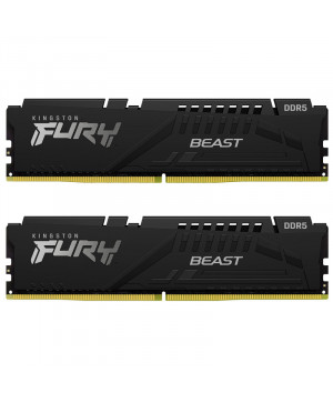 KINGSTON Fury Beast 32GB (2x16GB) 5200MT/s DDR5 CL36 EXPO KF552C36BBEK2-32 ram pomnilnik