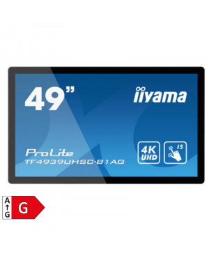 IIYAMA ProLite TF4939UHSC-B1AG 123cm (49") IPS 4K 24/7 informacijski na dotik / interaktivni monitor