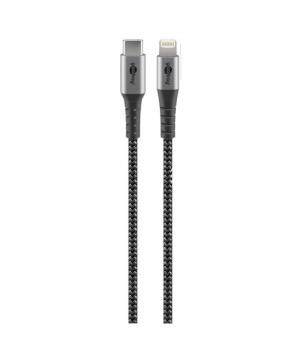 GOOBAY USB-C na Apple (Lightning) 0,5m 60W napajalni in sync MFi kabel