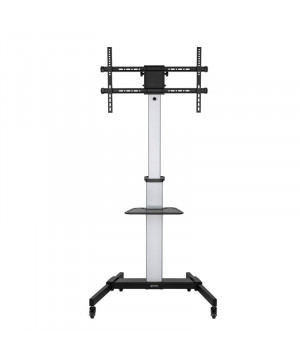 MANHATTAN 37" do 86" 50KG monitor 10 do 5° nagibni 90° rotacijski večnamenski voziček nosilec stojalo 