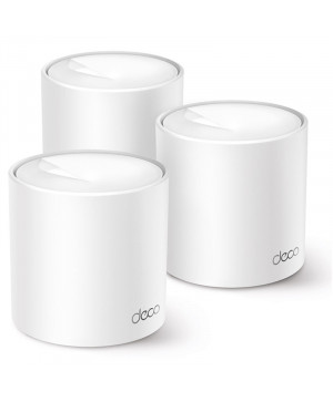 TP-LINK Deco X10 (3-pack) AX1500 Whole Home Mesh WiFi6 brezžični usmerjevalnik - router / dostopna točka-AP